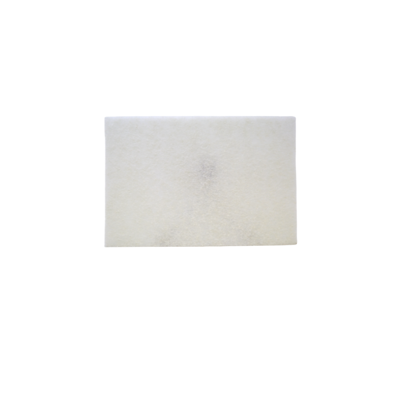 3M Scotch Brite Light Duty Cleansing Pad #7445, White, 6" x 9" - Tekon Inc.