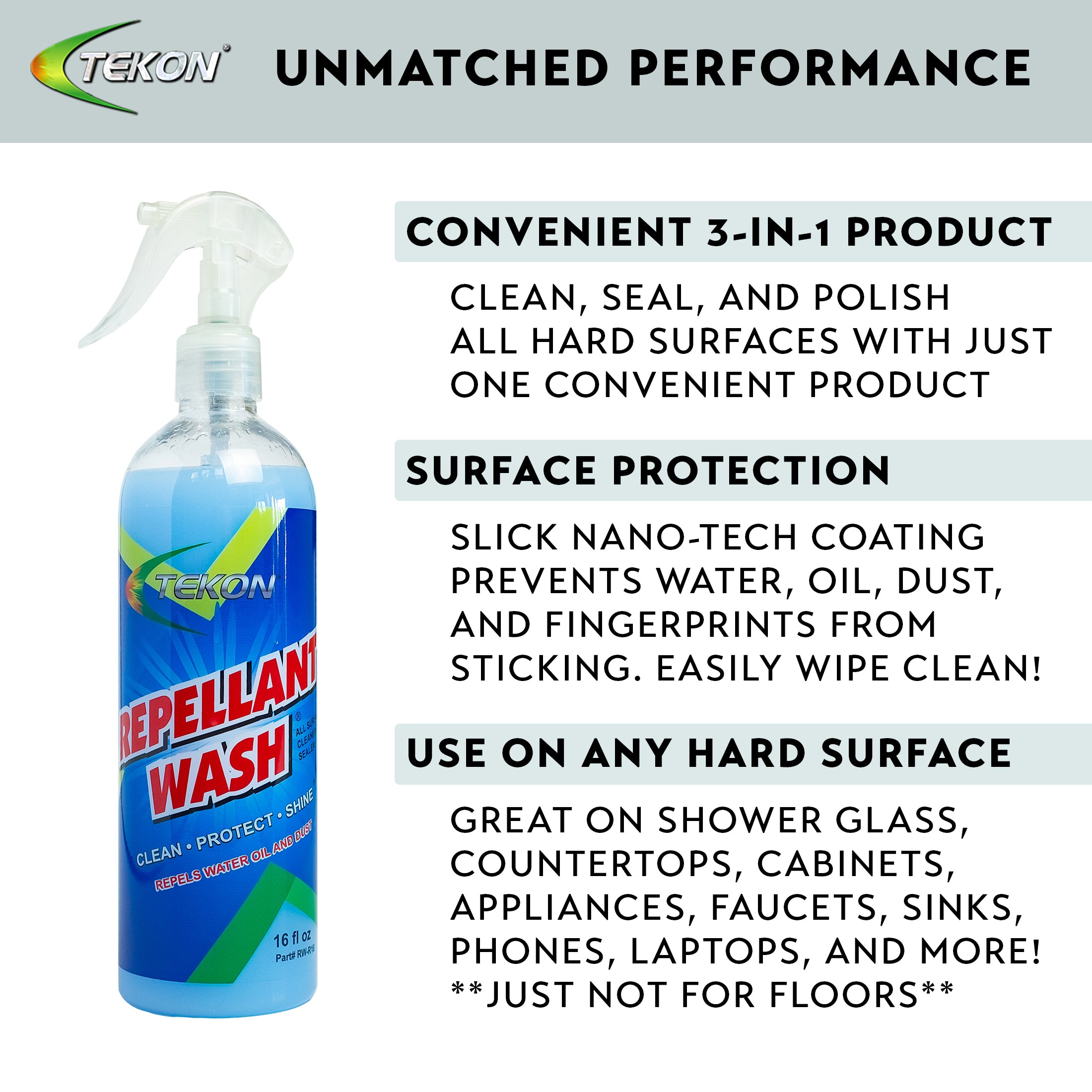Tekon® Repellant Wash® Bundle Deal